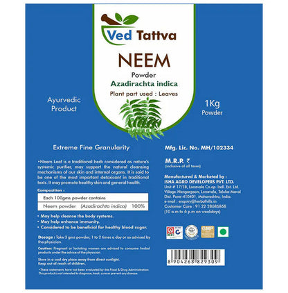 Ved Tattva Neem Powder