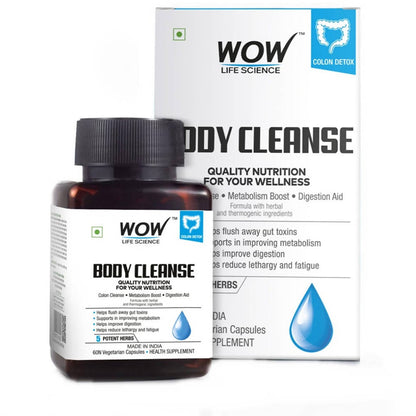 Wow Life Science Body Cleanse Capsules - BUDEN