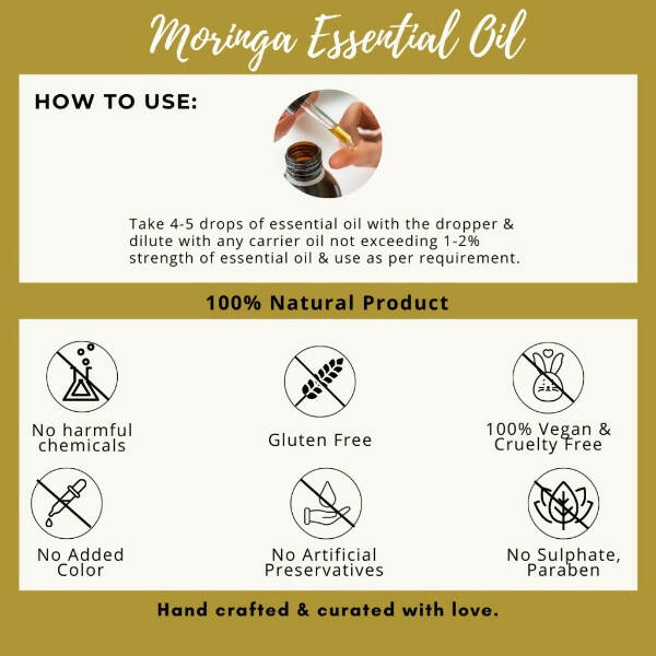 Organicos Moringa Essential Oil