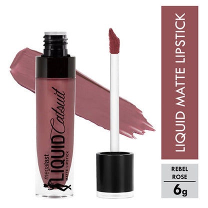 Wet n Wild MegaLast Liquid Catsuit Matte Lipstick - Rebel Rose