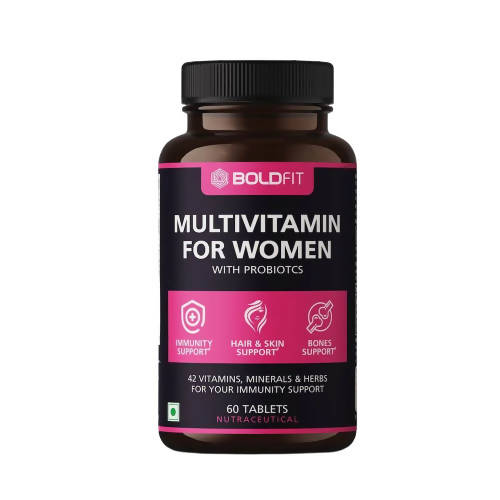 Boldfit Multivitamin for Women with Probiotics Tablets - usa canada australia