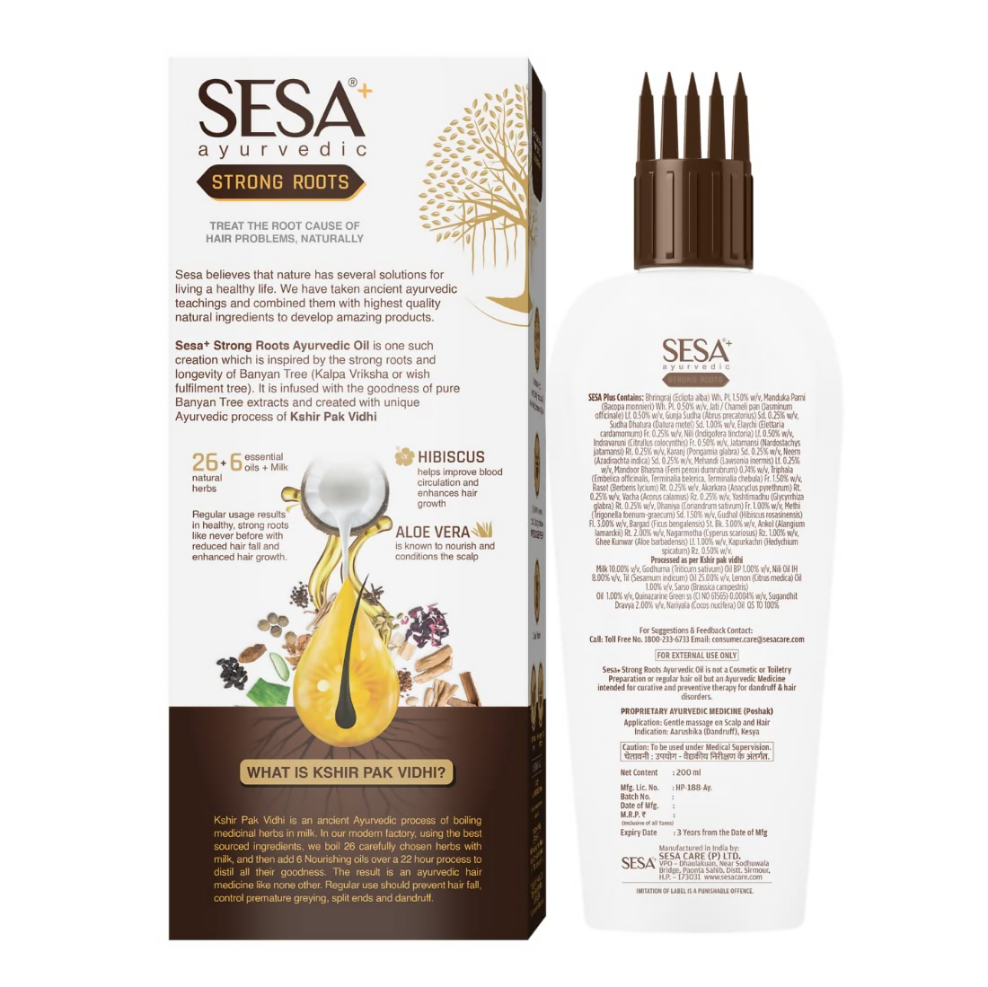 Sesa Ayurvedic Strong Roots Hair Oil