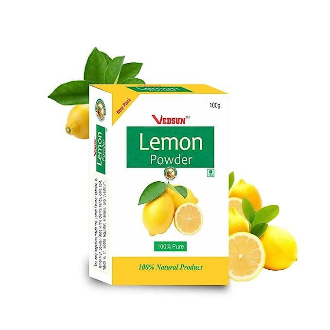 Vedsun Naturals Lemon Powder for Face and Skin - BUDEN