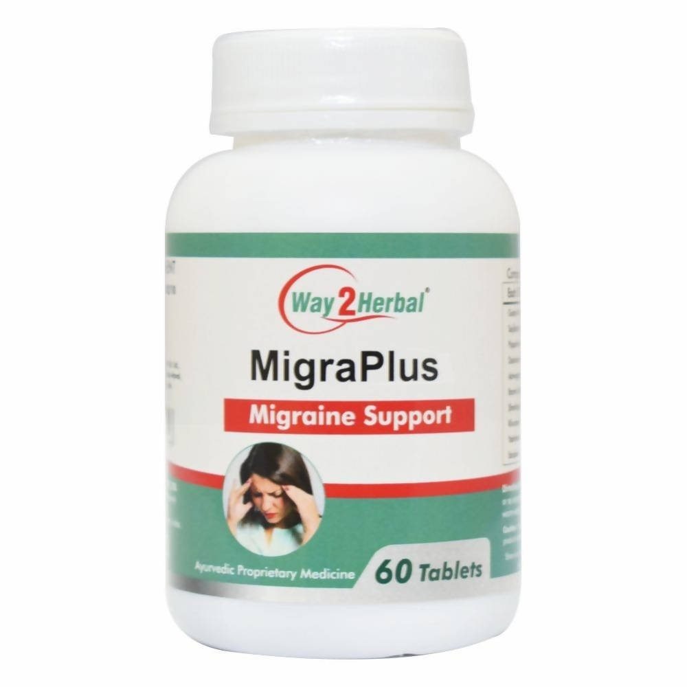 Way2herbal Migra Plus Tablets