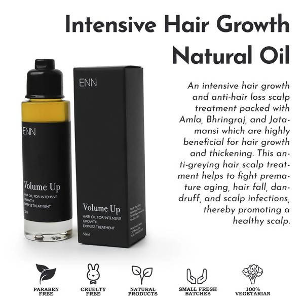 Enn Volume Up Hair Oil For Intensive Growth