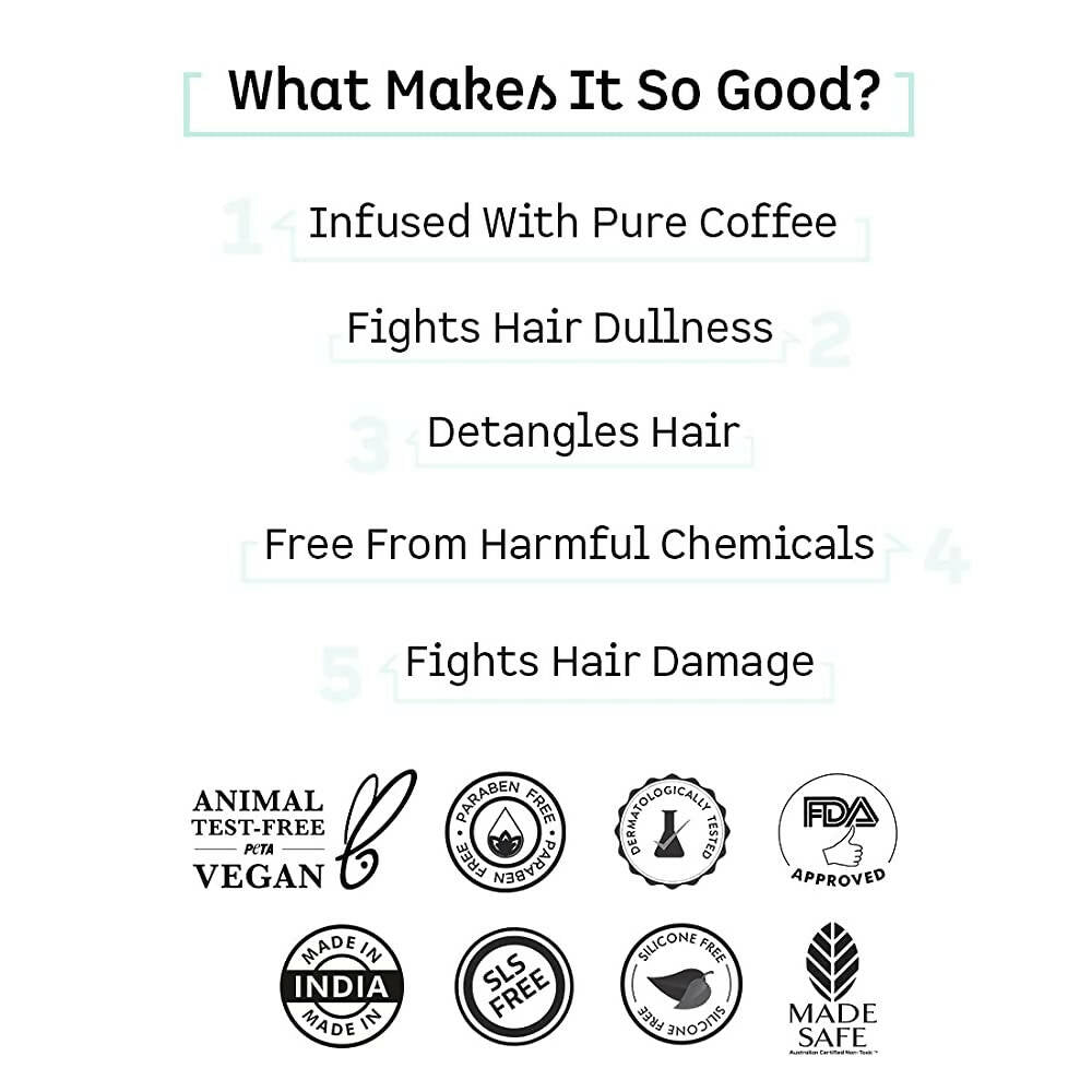 mCaffeine Naked & Raw Coffee Hair Conditioner