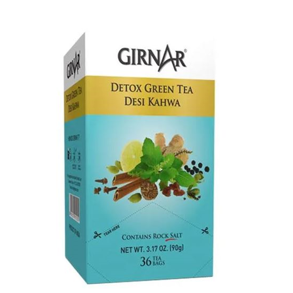 Girnar Detox Green Tea - Desi Kahwa