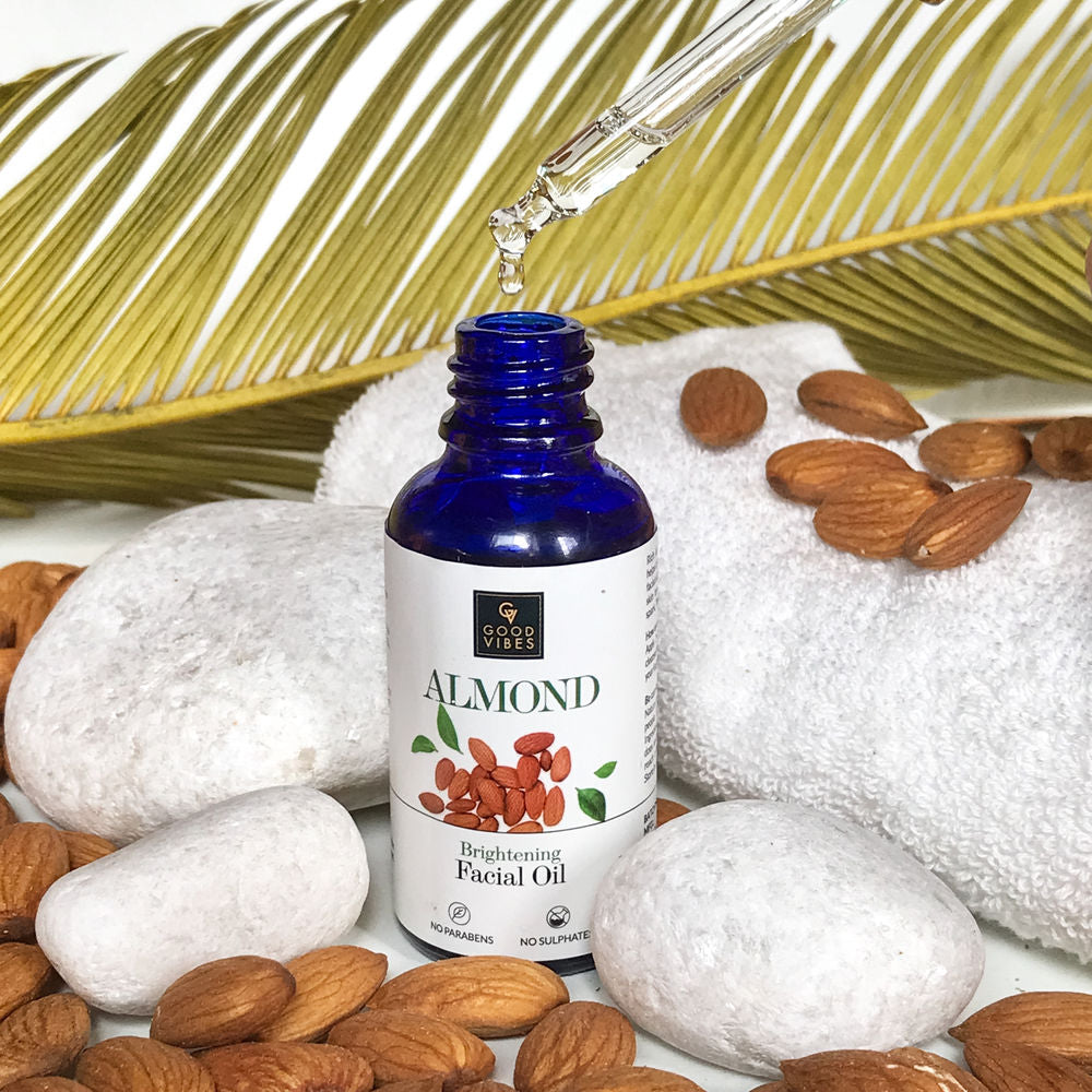 Good Vibes Almond Brightening Facial Oil