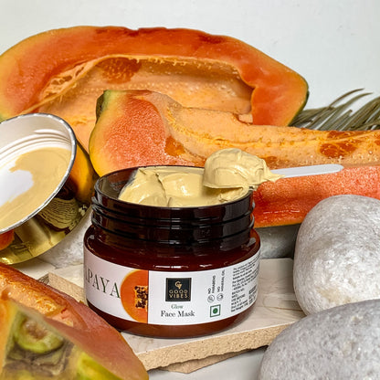 Good Vibes Papaya Glow Face Mask