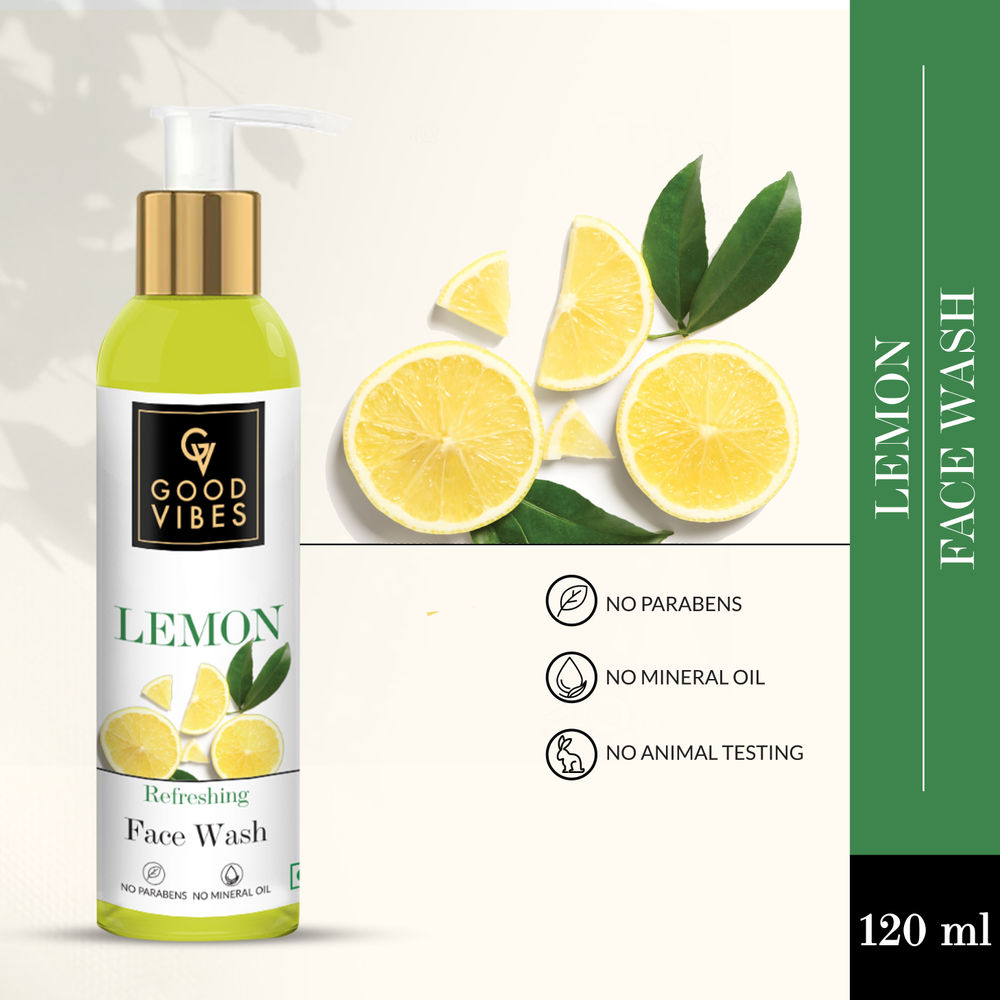 Good Vibes Lemon Refreshing Face Wash