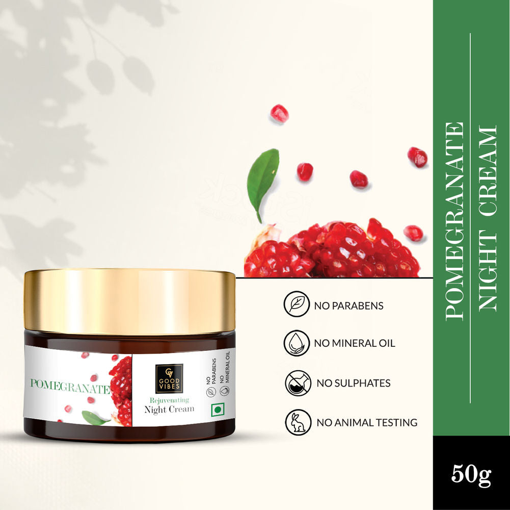 Good Vibes Pomegranate Rejuvenating Night Cream