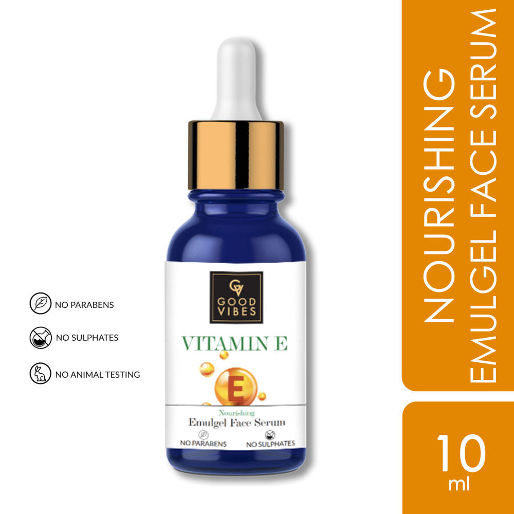 Good Vibes Vitamin E Nourishing Emulgel Face Serum