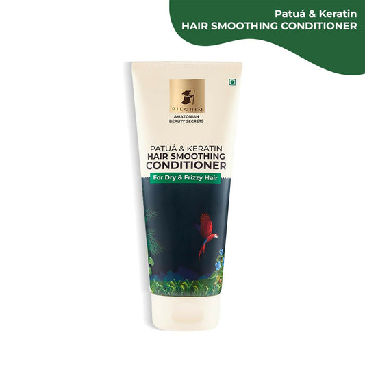 Pilgrim Amazonian Patua & Keratin Hair Smoothing Conditioner For Dry & Frizzy Hair With Sacha Inchi