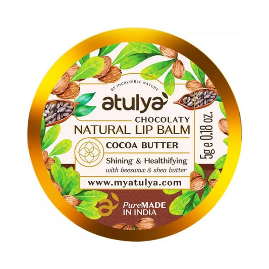 Atulya Cocoa Butter Natural Lip Balm - usa canada australia