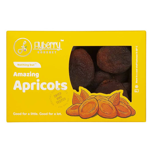 Flyberry Gourmet Dried Apricots (Unsulphured) - BUDNE