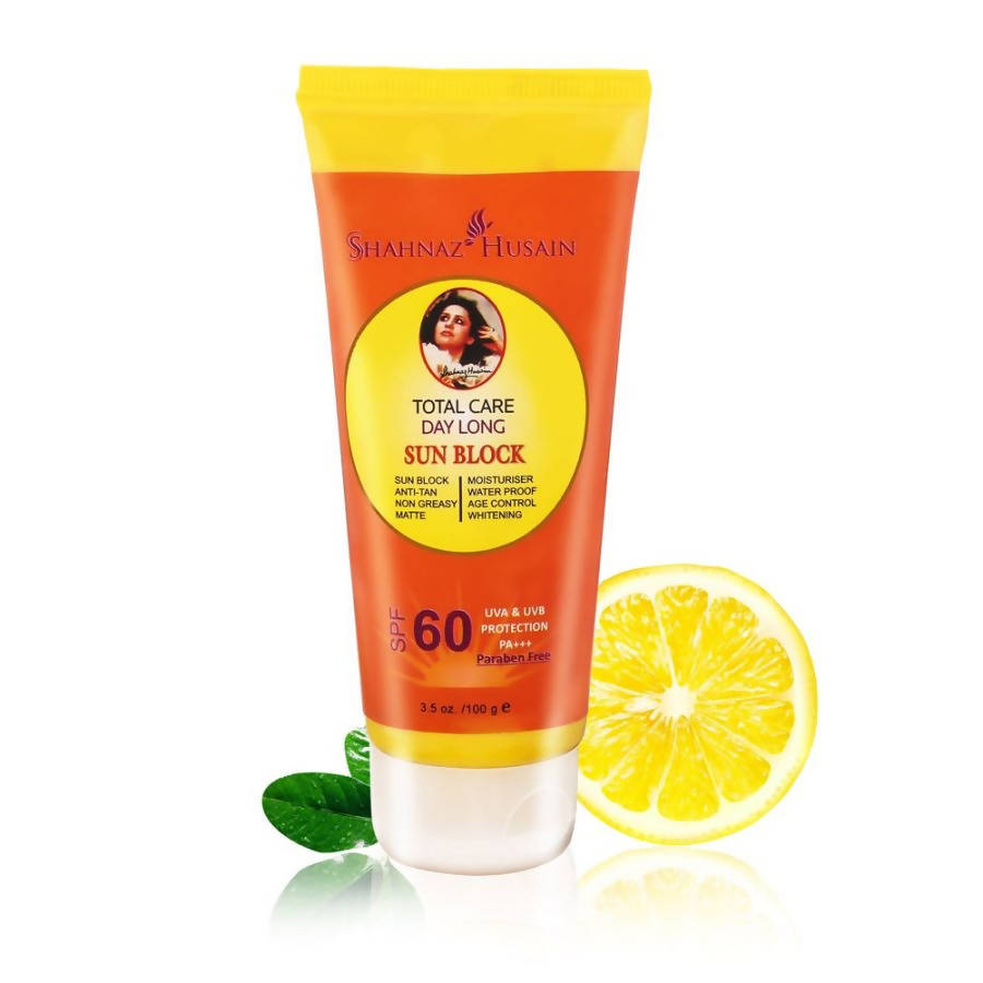 Shahnaz Husain Total Care Day Long Sun Block - SPF - 60