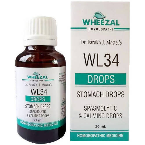 Wheezal Homeopathy WL-34 Drops - BUDEN