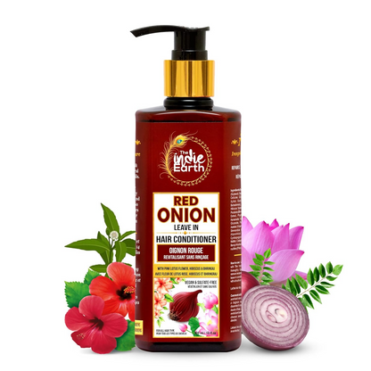 The Indie Earth Red Onion Leave-in Hair Conditioner