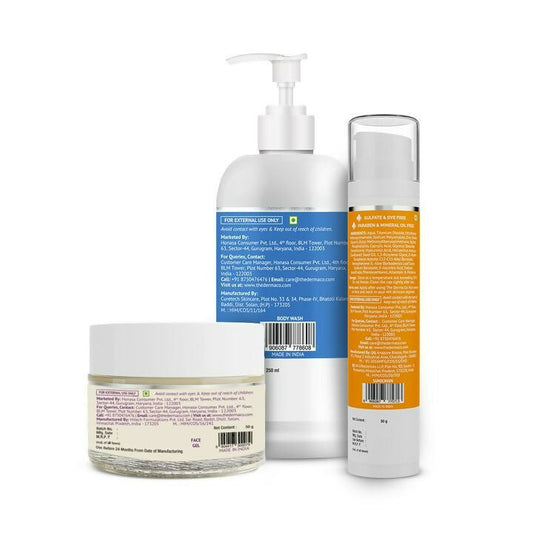The Derma Co Glowing & Smooth Skincare Kit