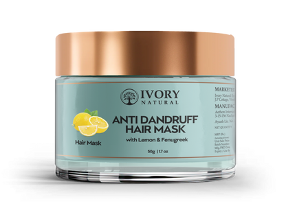 Ivory Natural Dandruff Hair Mask - Scalp Wellness, Assists With Dandruff For Both Men & Women