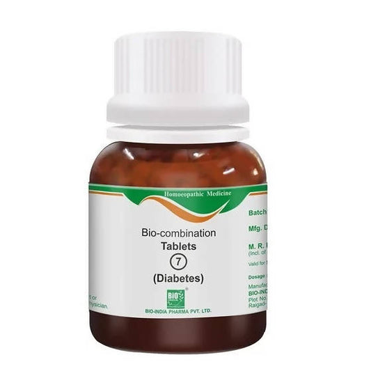 Bio India Homeopathy Bio-combination 7 Tablets