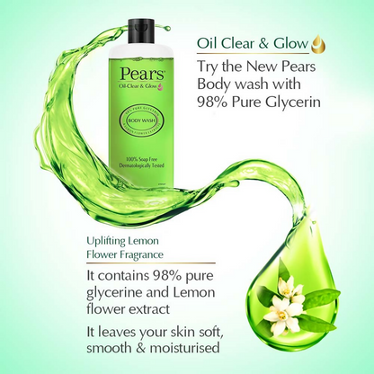 Pears Oil Clear & Glow Body Wash