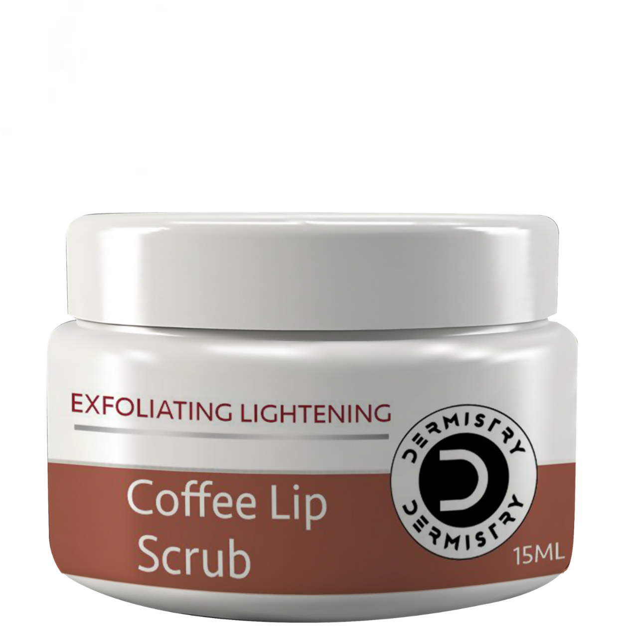 Dermistry Exfoliating Lightening Coffee & Sugar Lip Scrub for Dark Dry Chapped Lips & Pigmentation - usa canada australia
