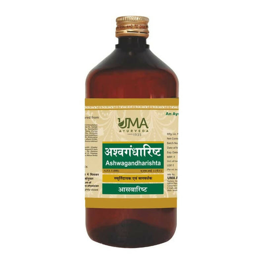 Uma Ayurveda Ashvagandharishta Syrup - BUDEN