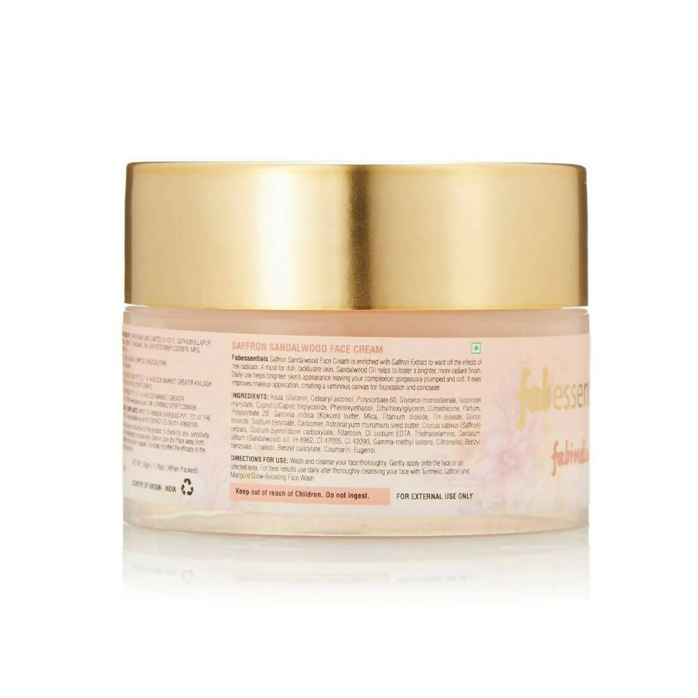 Fabessentials Saffron Sandalwood Face Cream