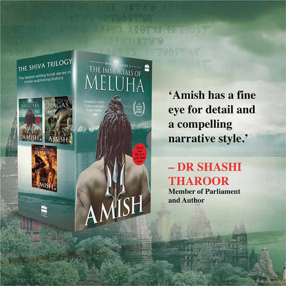 The Shiva Triology Boxset of 3 Books - The Immortals of Meluha by Amish Tripathi