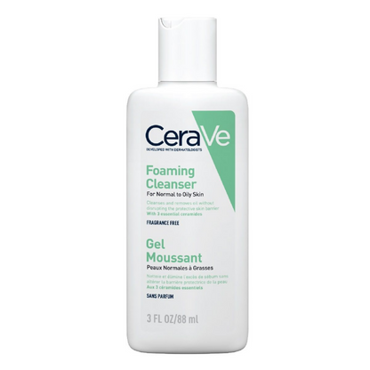 Cerave Foaming Daily Gel Cleanser for Normal to Oily Skin - BUDNEN