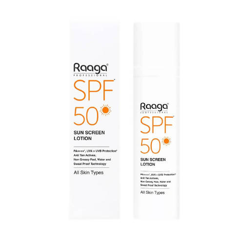 Raaga Professional SPF 50 Sunscreen Lotion - BUDEN