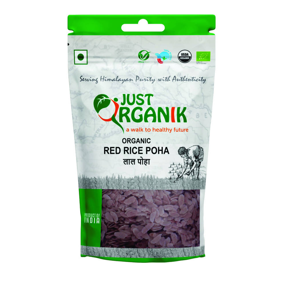 Just Organik Red Rice Poha (Lal Poha) - buy in USA, Australia, Canada