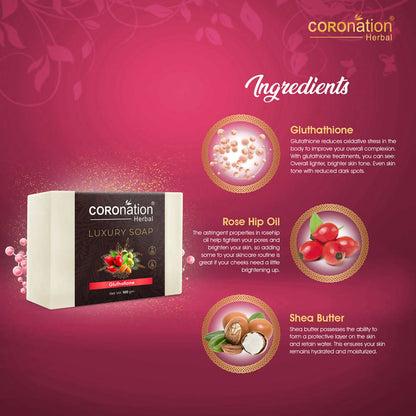 Coronation Herbal Glutathione Luxury Soap