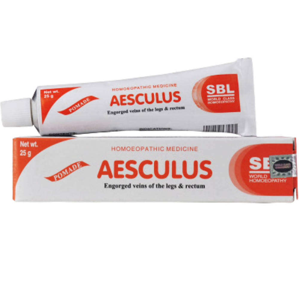 SBL Homeopathy Aesculus Ointment - BUDEN