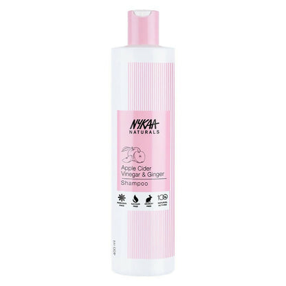 Nykaa Naturals Anti-Dandruff - Free Shampoo with Apple Cider Vinegar, Ginger & Tea Tree Oil - buy in USA, Australia, Canada