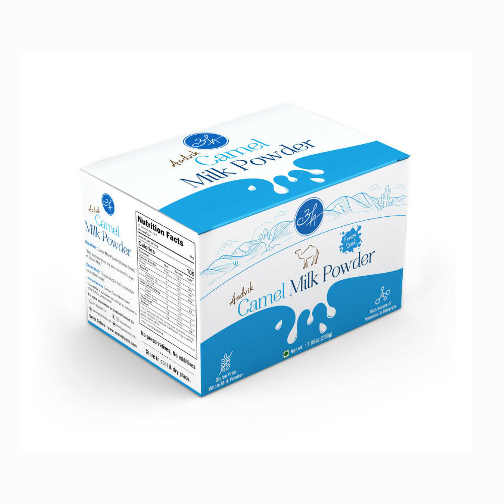 Aadvik Camel Milk Powder Freeze-Dried Sachets
