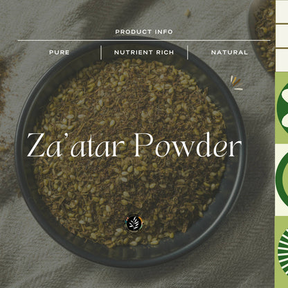 Organic AyurveBUDNEn Zaatar Powder