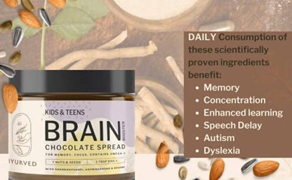 Iyurved Kids & Teens Brain Booster Chocolate Spread