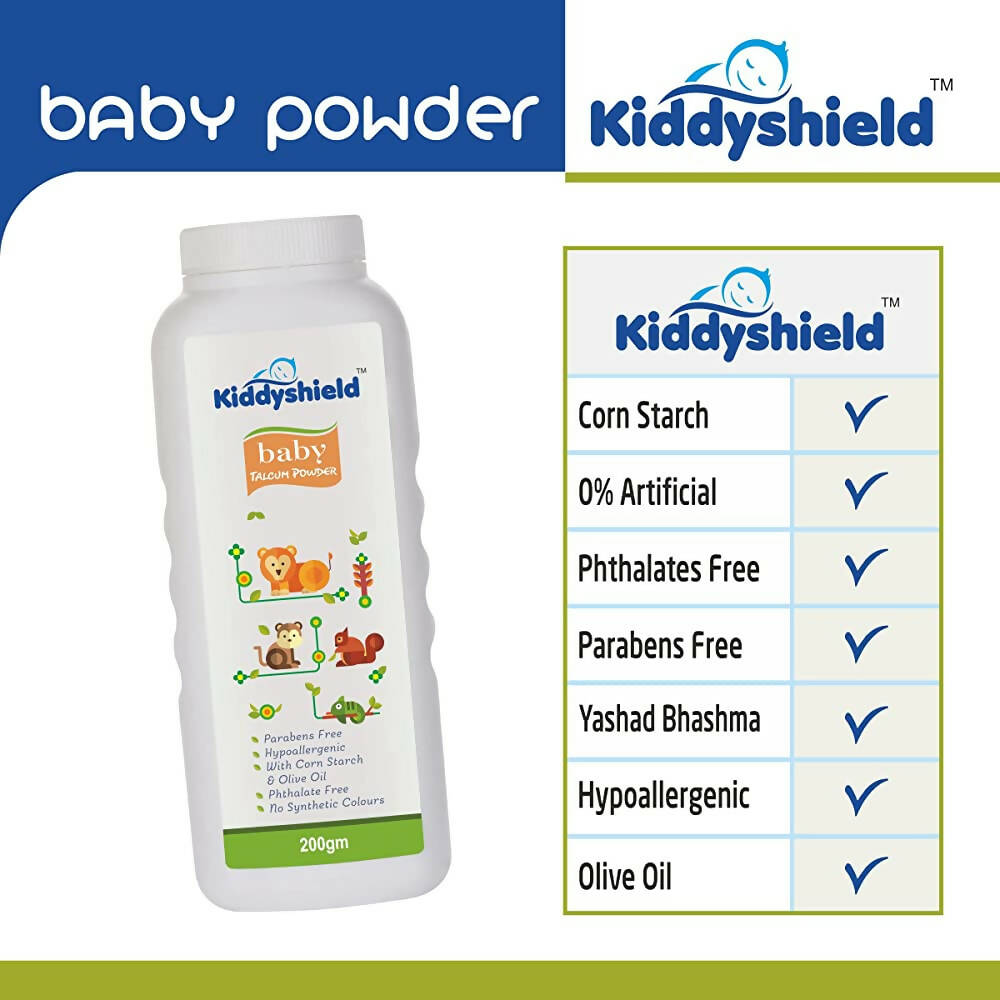 Kiddyshield Baby Talcum Powder (0-12 Years)