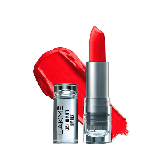 Lakme Cushion Matte Lipstick - Red Bomb Shell