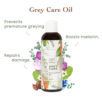 The Secret Hair Care Grey Care Hair Oil