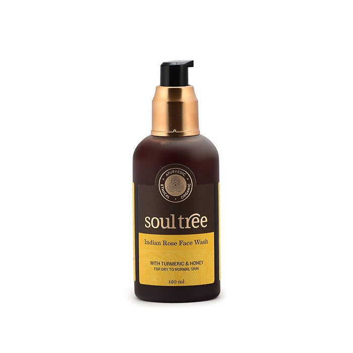 Soultree Indian Rose Face Wash & Anti-Wrinkle Cream Set