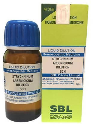 SBL Homeopathy Strychninum Arsenicicum Dilution