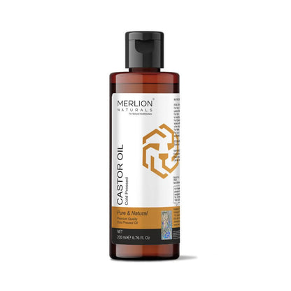 Merlion Naturals Castor Oil (Cold Pressed) - buy-in-usa-australia-canada