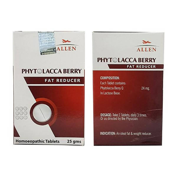 Allen Homeopathy Phytolacca Berry Tablets