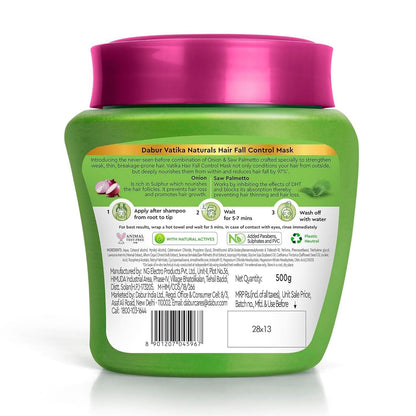 Dabur Vatika Naturals Hair Fall Control Hair Mask