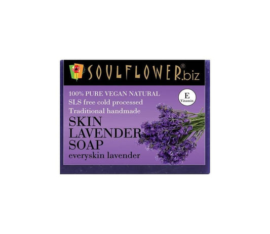 Soulflower Lavender Handmade Soap with Real Lavender - BUDEN