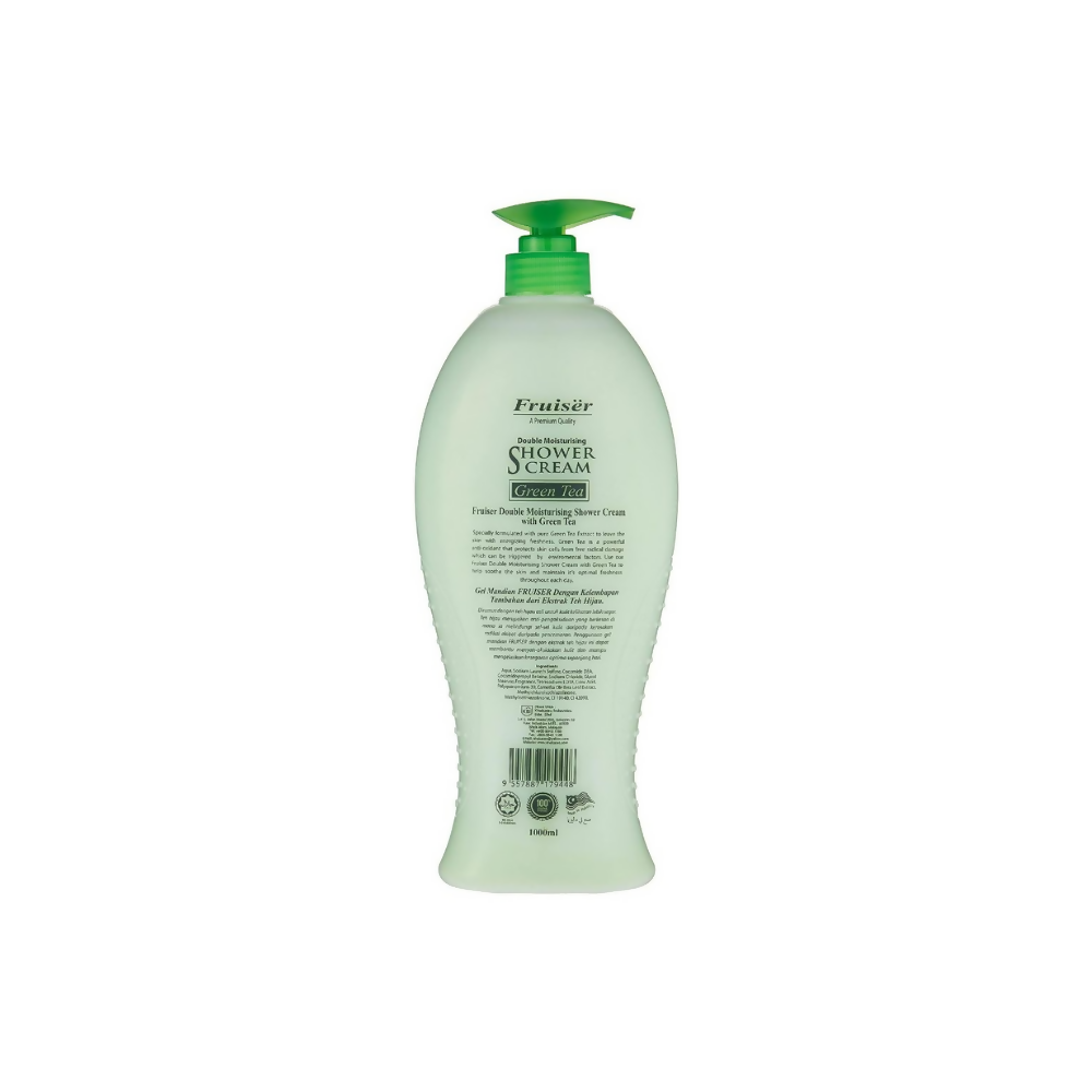 Fruiser Double Moisturising Shower Cream Green Tea