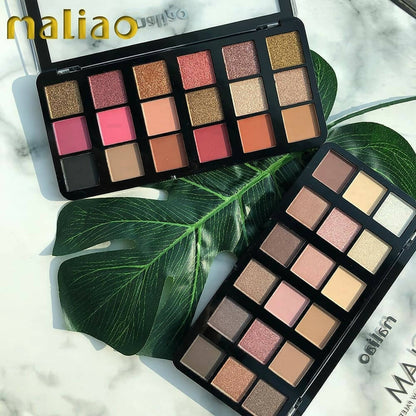 Maliao Professional Matte Look Glam 18 Colors Eyeshadow Palette